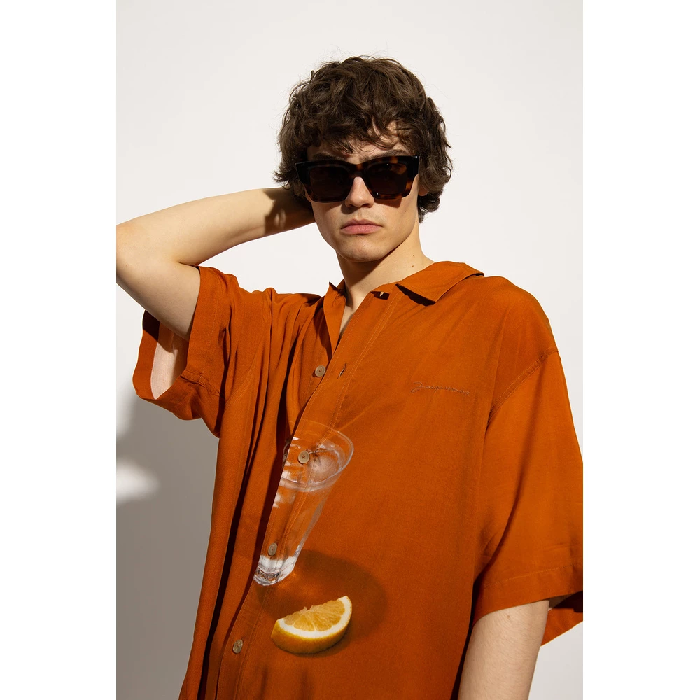 Jacquemus ‘Baci’ Sunglasses Brown 2 Jacquemus ‘Baci’ Sunglasses Brown - Bilde 2