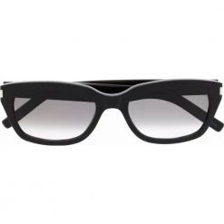 Saint Laurent Rectangular Sunglasses Black