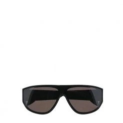 Alexander McQueen Graffiti Mask Sunglasses Black