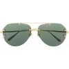 Linda Farrow Sunglasses Yellow