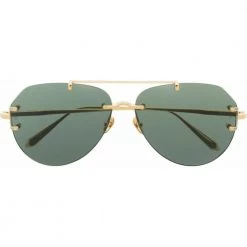 Linda Farrow Sunglasses Yellow