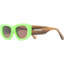 Off White Sunglasses Green