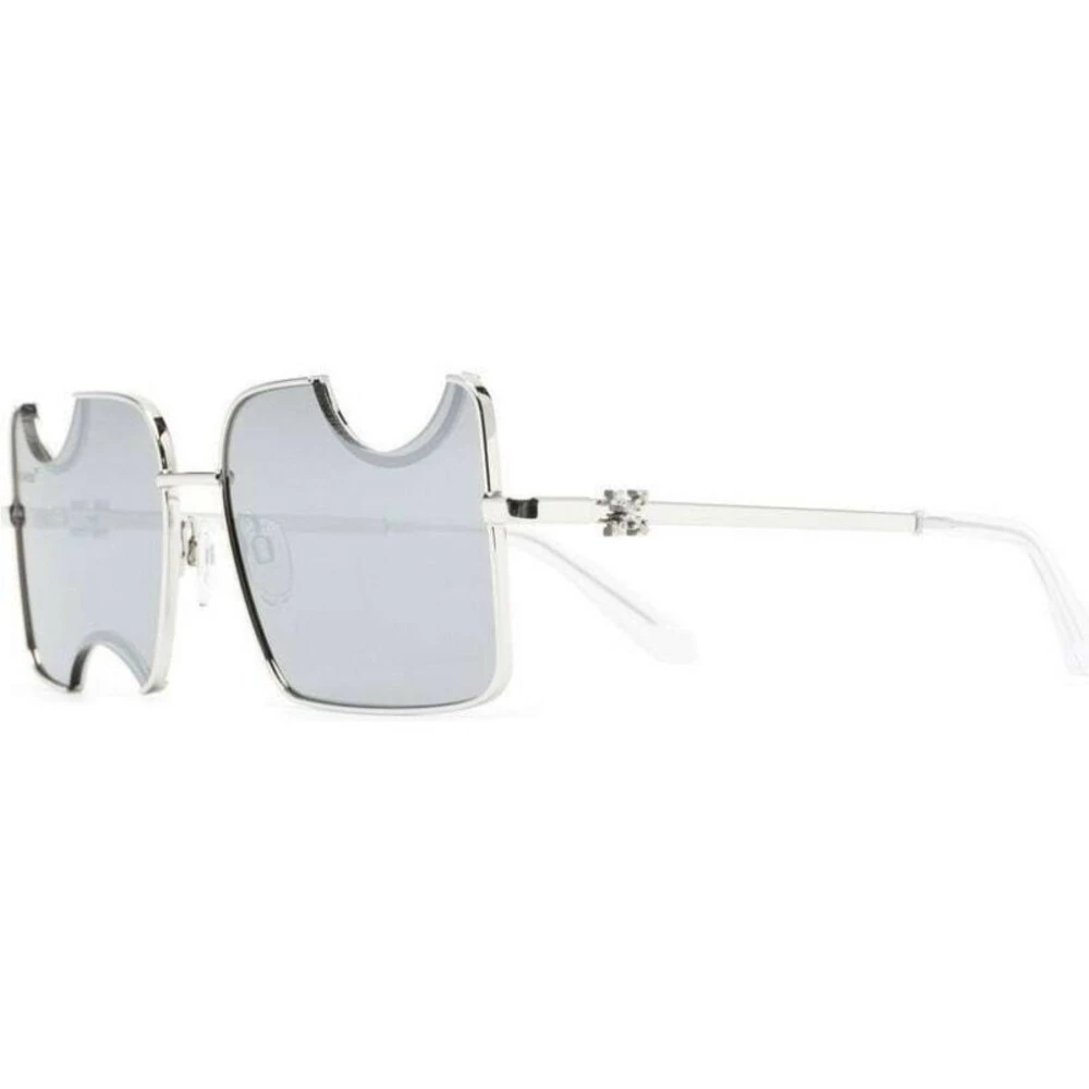 Off White Sunglasses Gray 1 Off White Sunglasses Gray