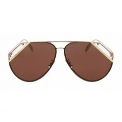 Alexander McQueen Sunglasses Yellow -herre-solbriller Butikk unnamed file 2774