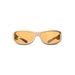 Corlin Eyewear Corlinn Eyewear Eggshell White Dark Yellow Solbriller Yellow