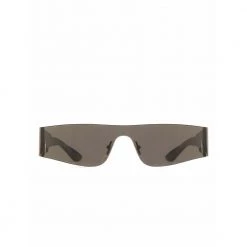 Balenciaga Mono Rectangle Sunglasses Black