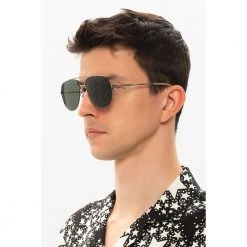 Balenciaga Sungles With Logo Green -herre-solbriller Butikk unnamed file 473