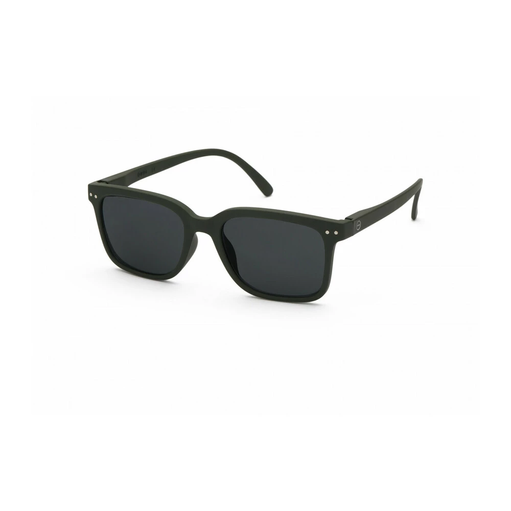 Izipizi The Rectangle Sunglasses Green 1 Izipizi The Rectangle Sunglasses Green