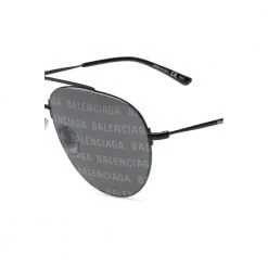 Balenciaga Sungles With Logo Black
