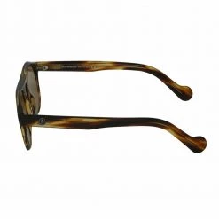Moncler Patterned Frame Sunglasses Brown